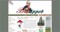 Desktop Screenshot of biotippek.hu