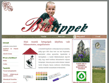 Tablet Screenshot of biotippek.hu